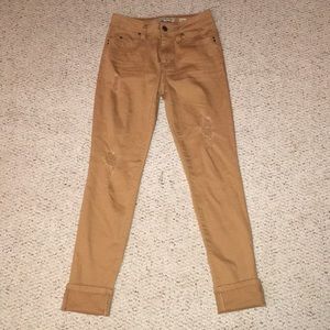 Tan ish colors jeans